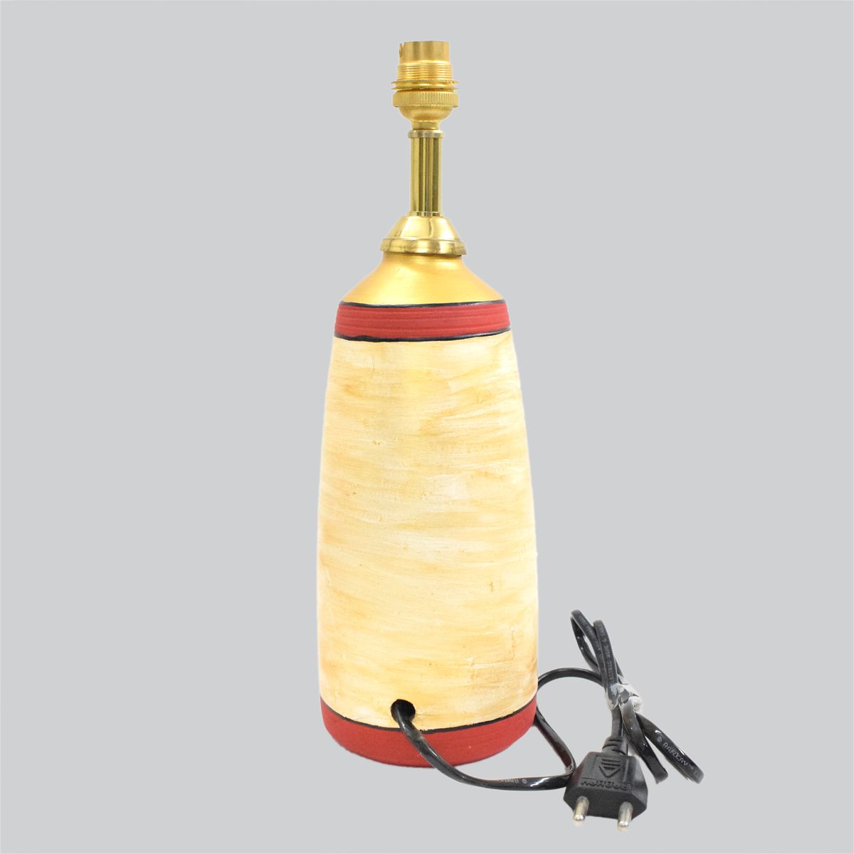 TERRACOTTA WARLI HAND PAINTED TABLE LAMP