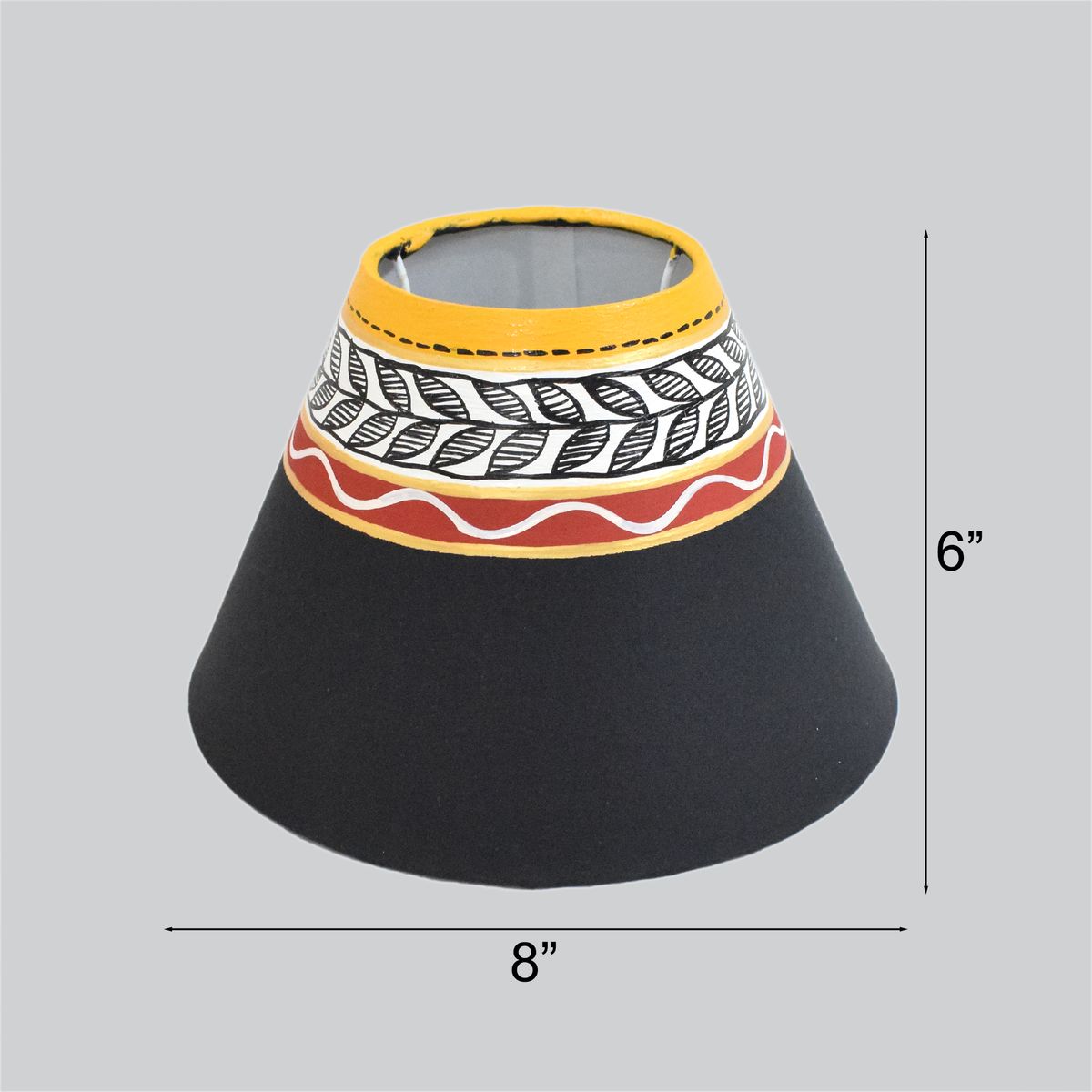 HAND PAINTED LAMP SHADE FOR HOME DECOR