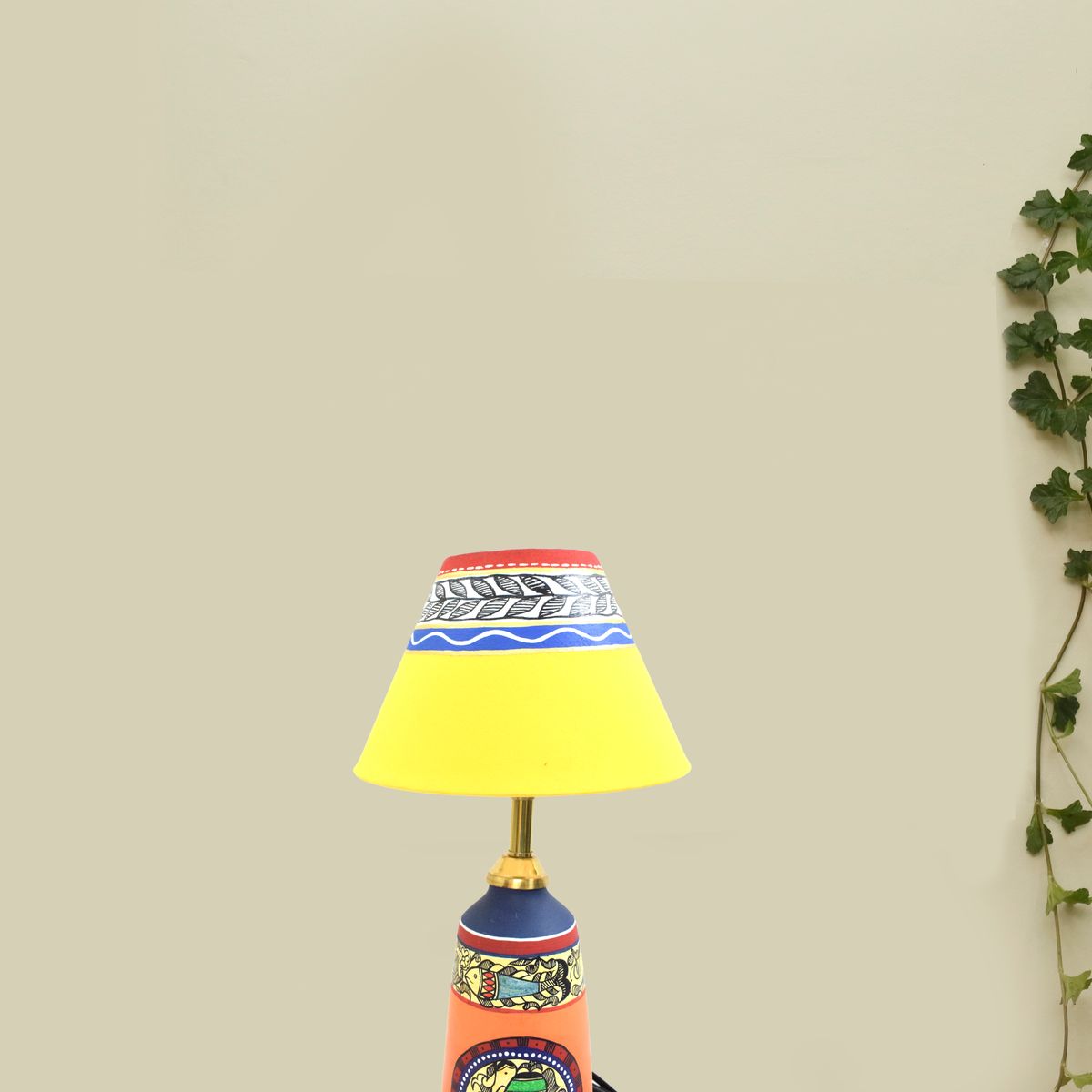 HAND PAINTED LAMP SHADE FOR HOME DECOR