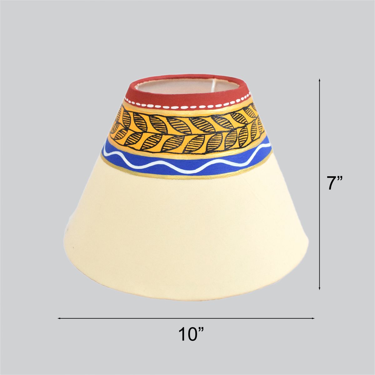 HAND PAINTED LAMP SHADE FOR HOME DECOR
