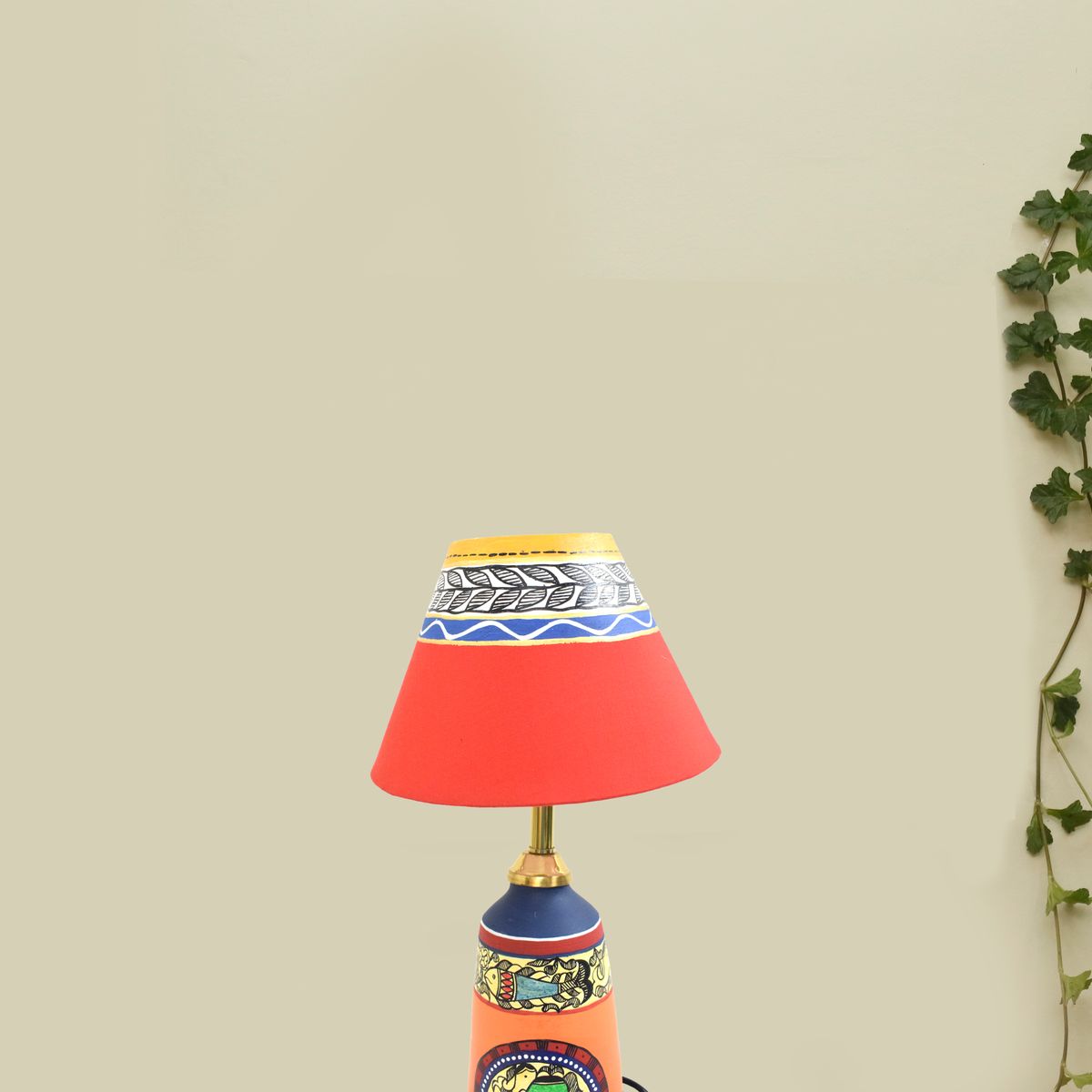 HAND PAINTED LAMP SHADE FOR HOME DECOR