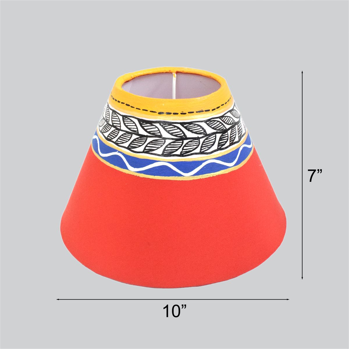 HAND PAINTED LAMP SHADE FOR HOME DECOR