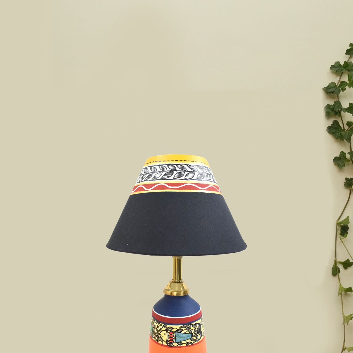 HAND PAINTED LAMP SHADE FOR HOME DECOR