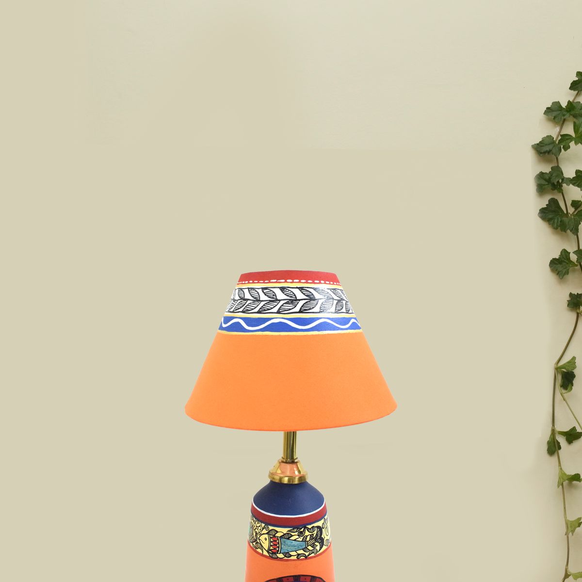 HAND PAINTED LAMP SHADE FOR HOME DECOR