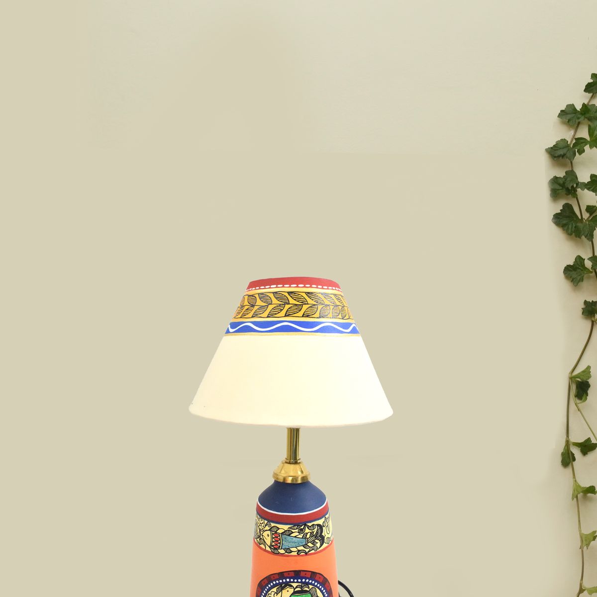 HAND PAINTED LAMP SHADE FOR HOME DECOR