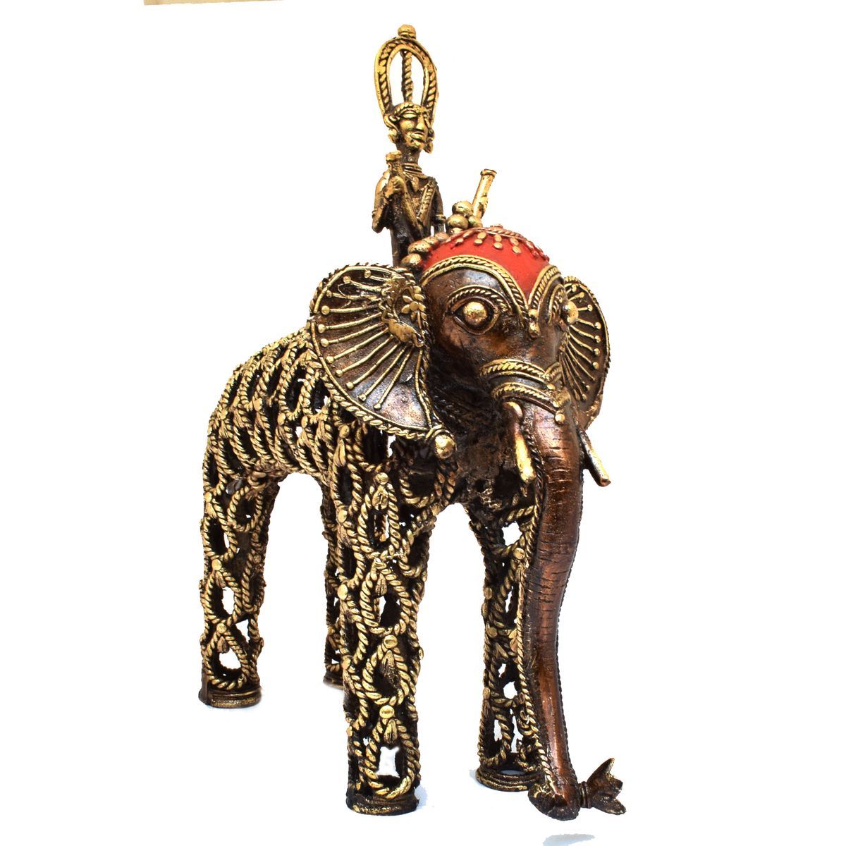 BASTAR ARTS ELEPHANT JALI WITH RIDER