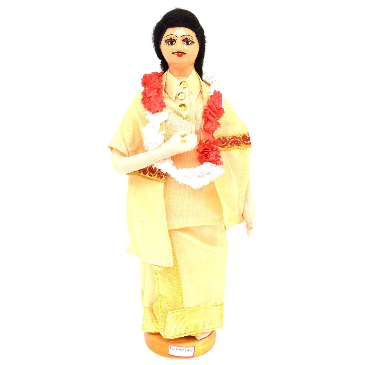 BENGALI FIINE ART HAND MADE DOLL KARNATAKA GROOM