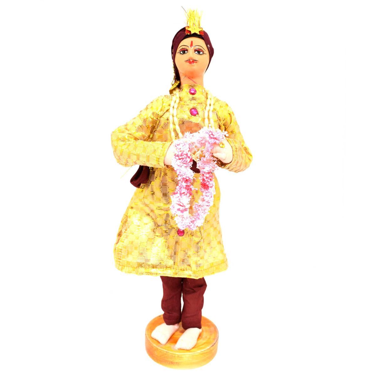 BENGALI FINE ART HAND MADE DOLL RAJASTHANI GROOM