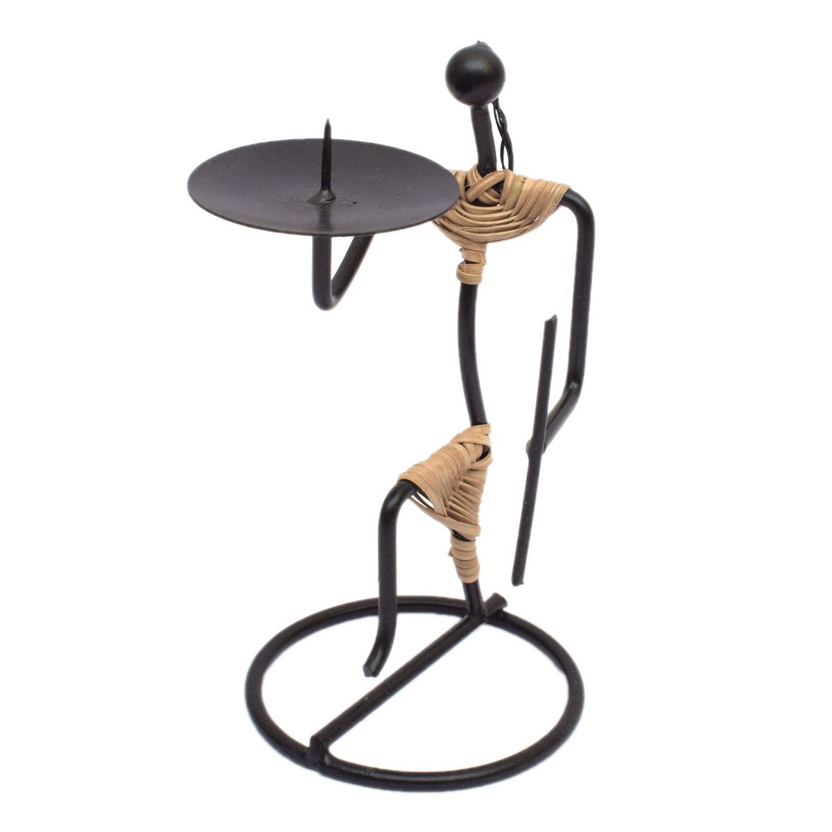 MAN CANDLE STAND