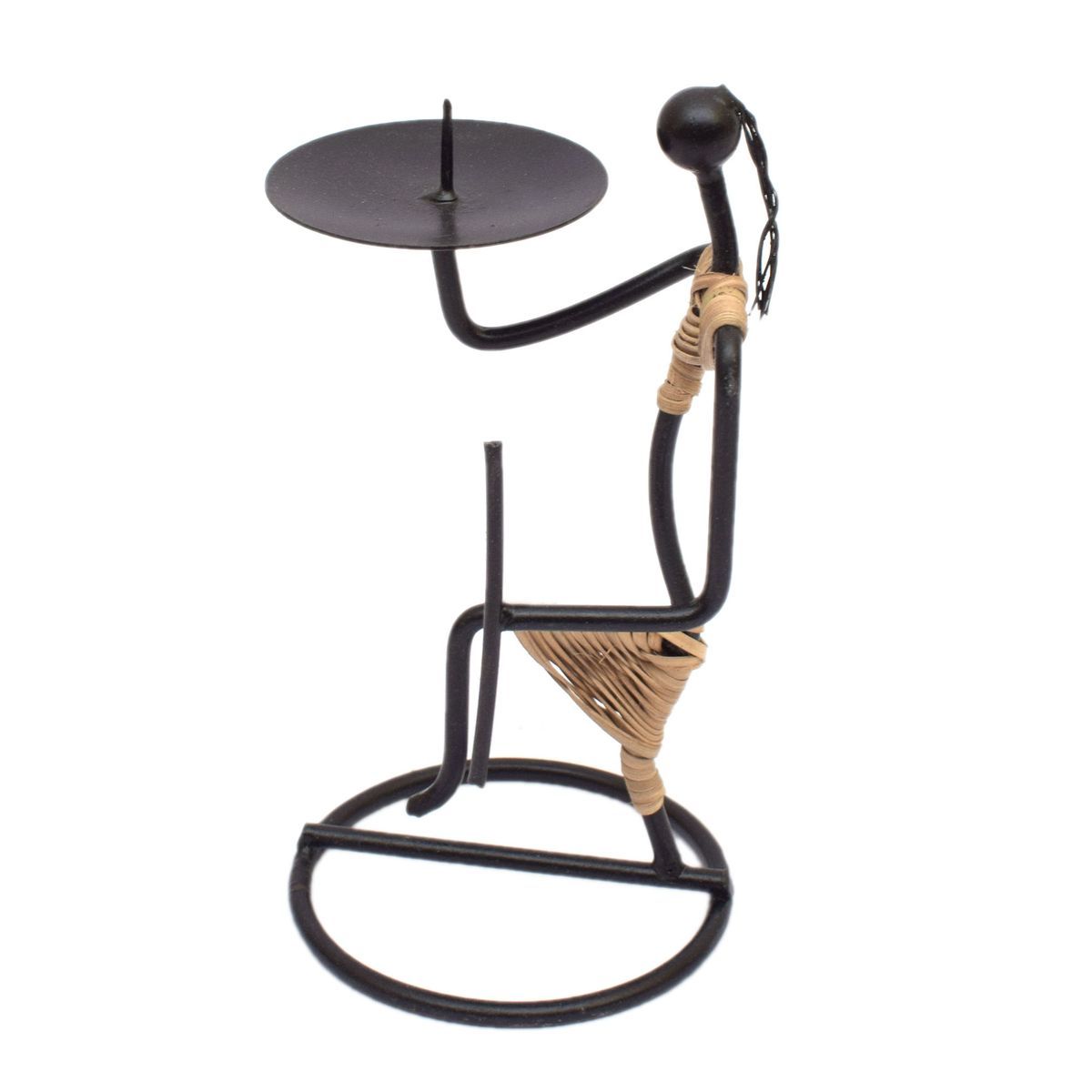 MAN CANDLE STAND