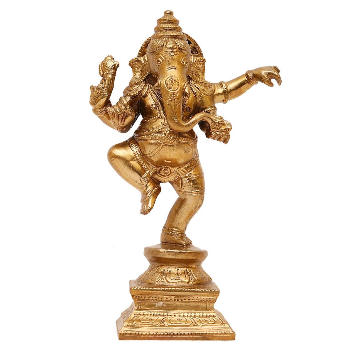 BRONZE DANCING GANESHA IDOL