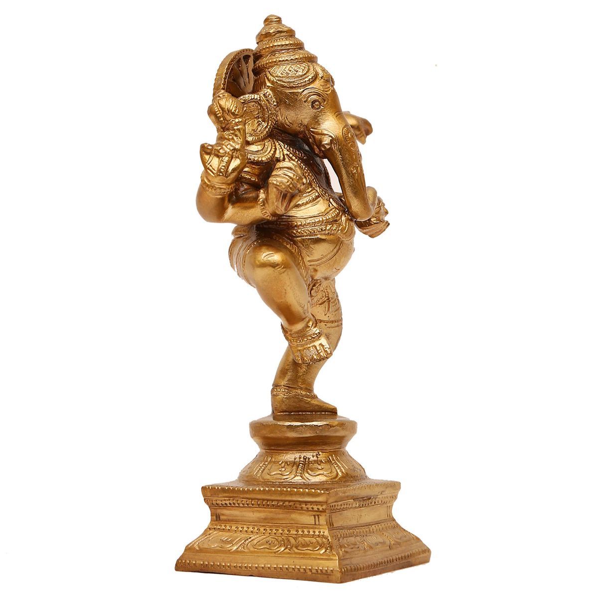BRONZE DANCING GANESHA IDOL