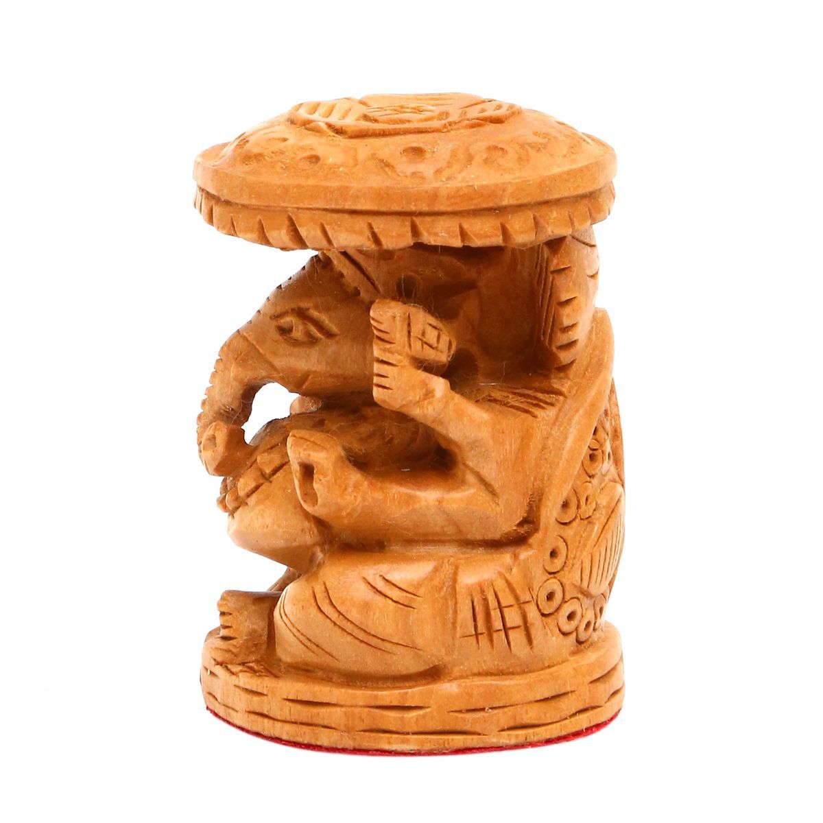 WOODEN GANESHA  CHATRI