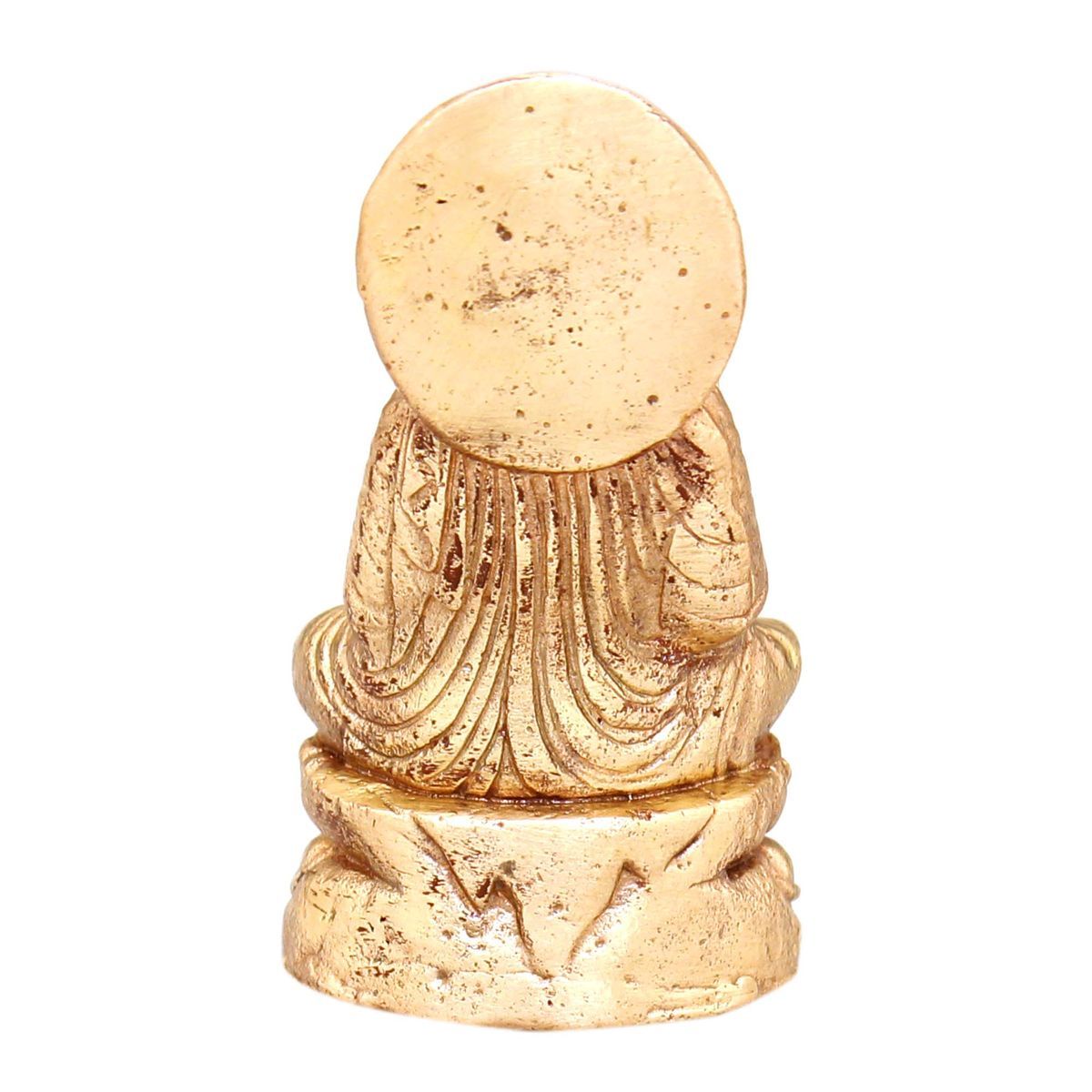 BUDDHA SOLID BRONZE STATUE