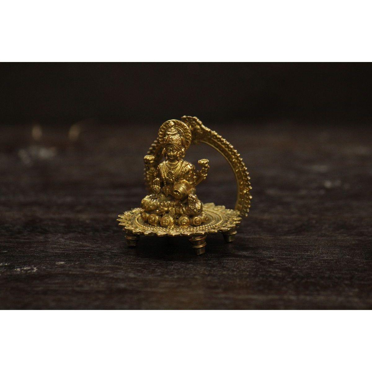 LAKSHMI SOLID BRONZE STATUE