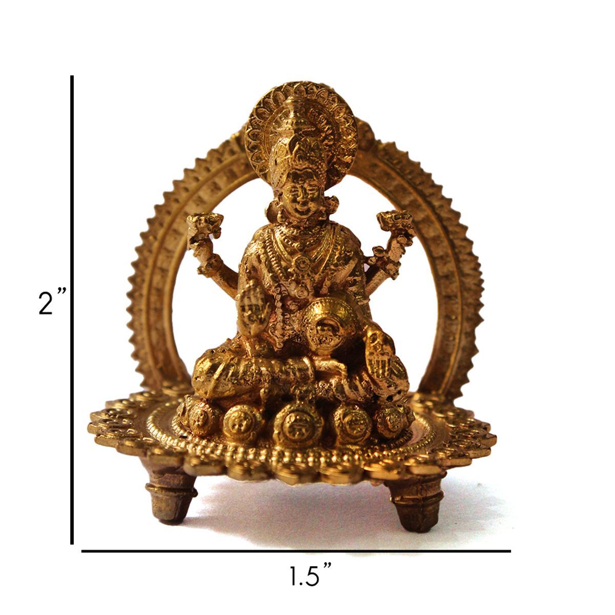 LAKSHMI SOLID BRONZE STATUE