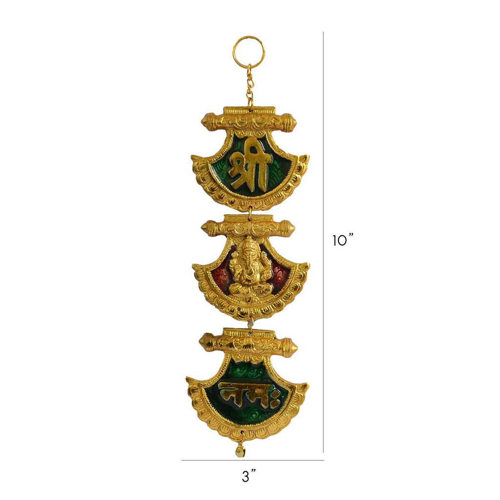 GANESHA SHRI NAMO WALL HANGING
