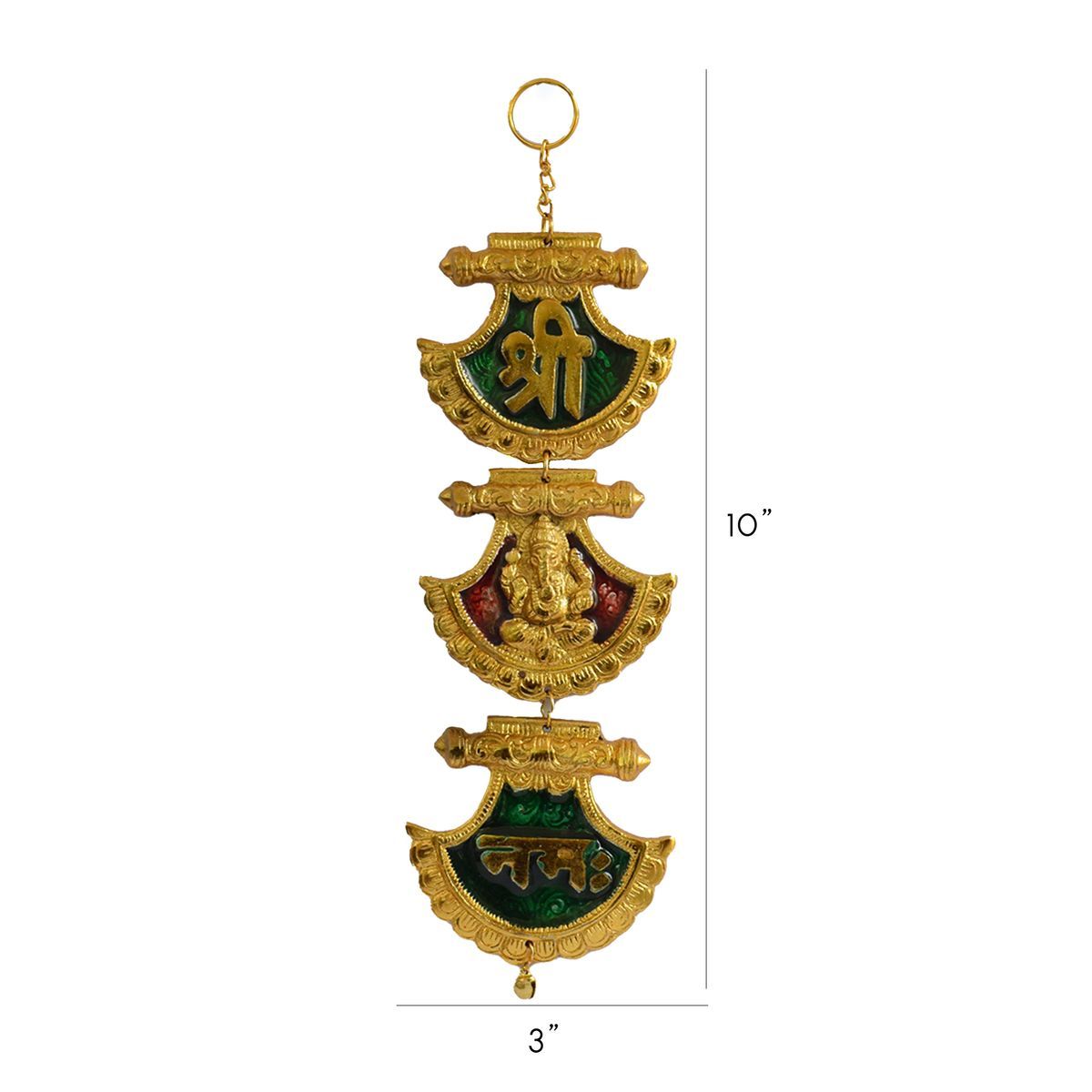 GANESHA SHRI NAMO WALL HANGING