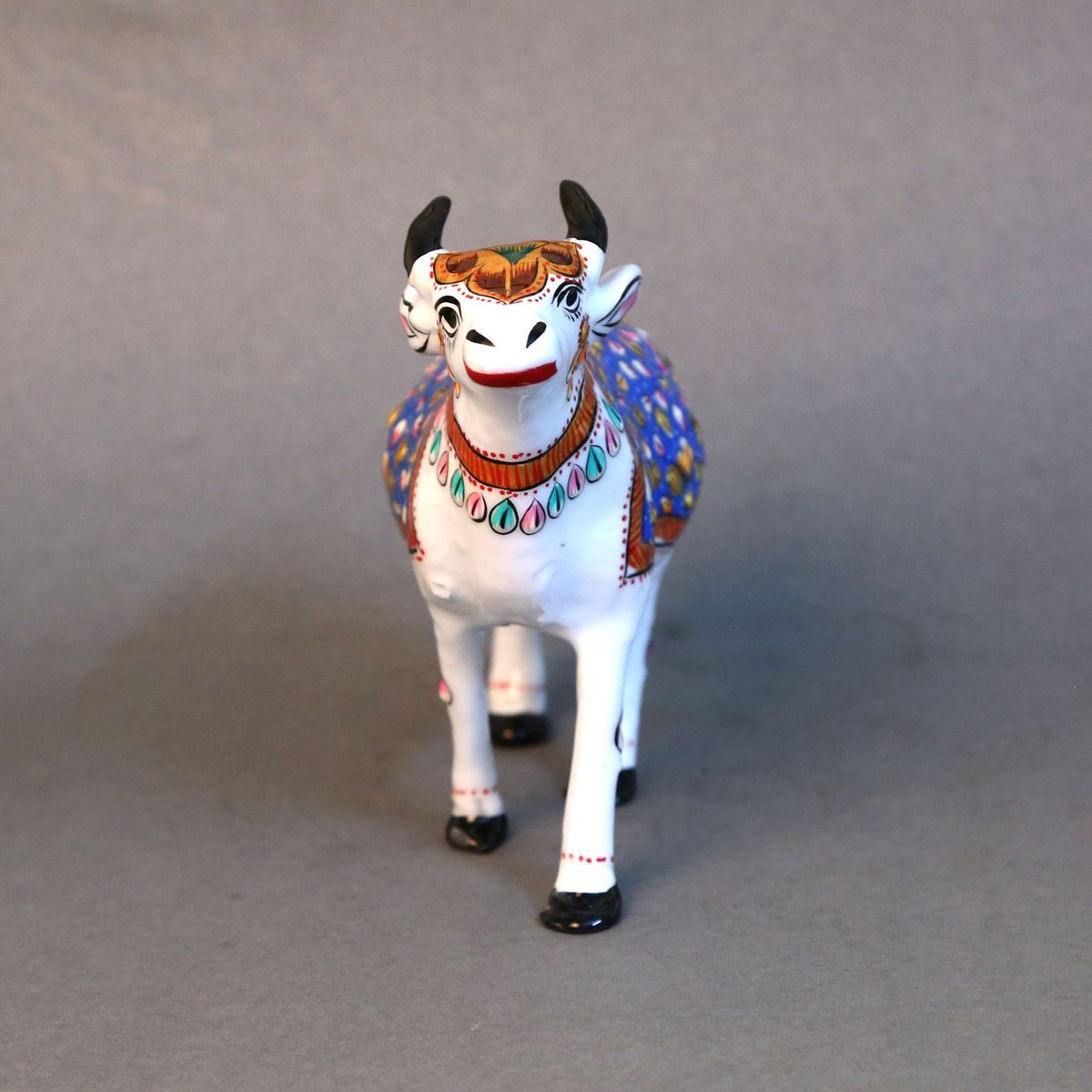 COW WITH MEENAKARI WORK FOR HOME DECOR