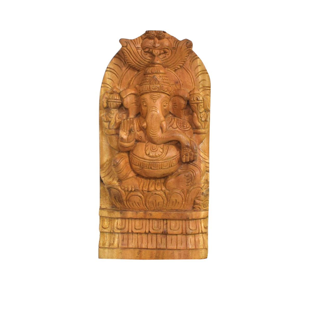 VAAGAI WOOD GANESHA WALL HANGING