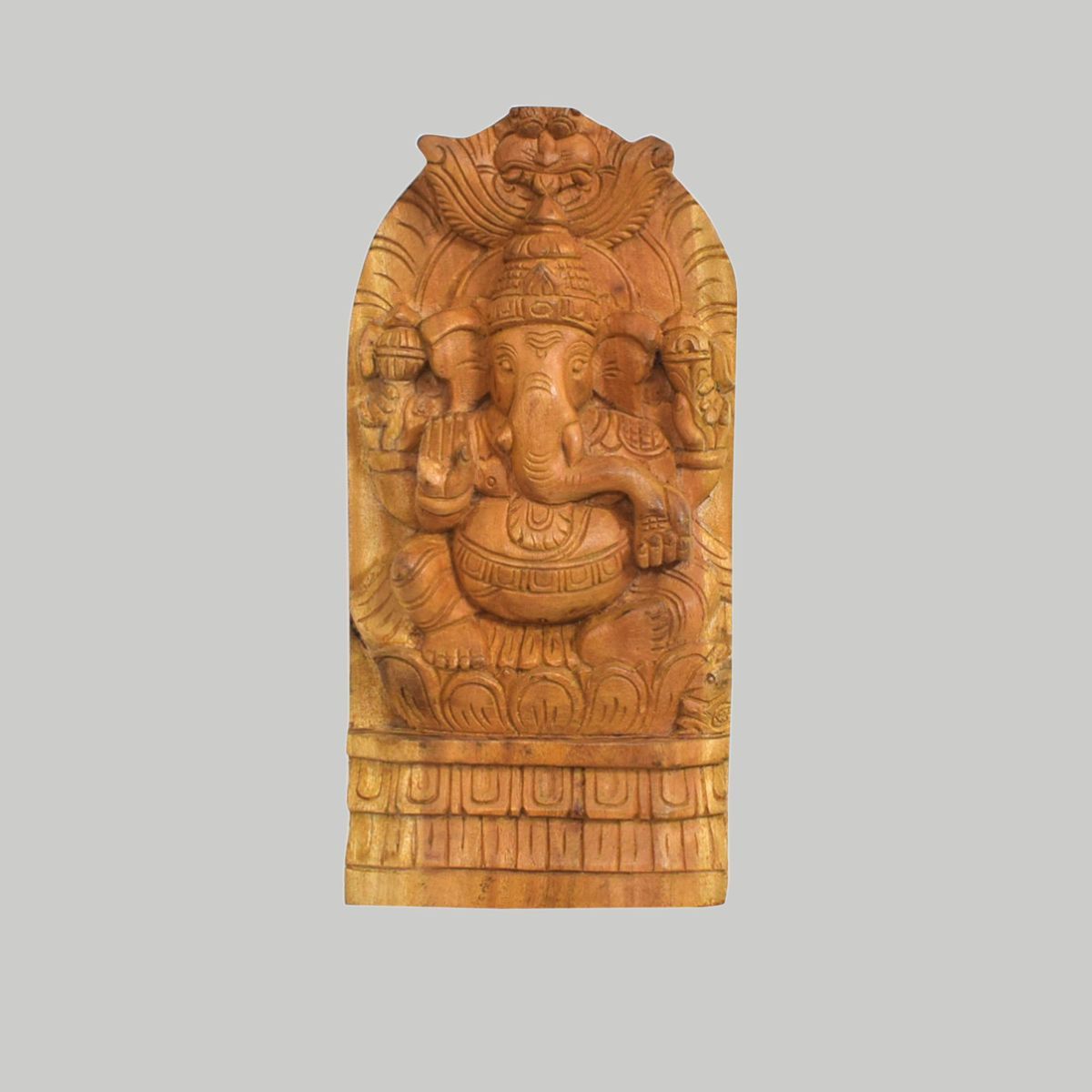 VAAGAI WOOD GANESHA WALL HANGING