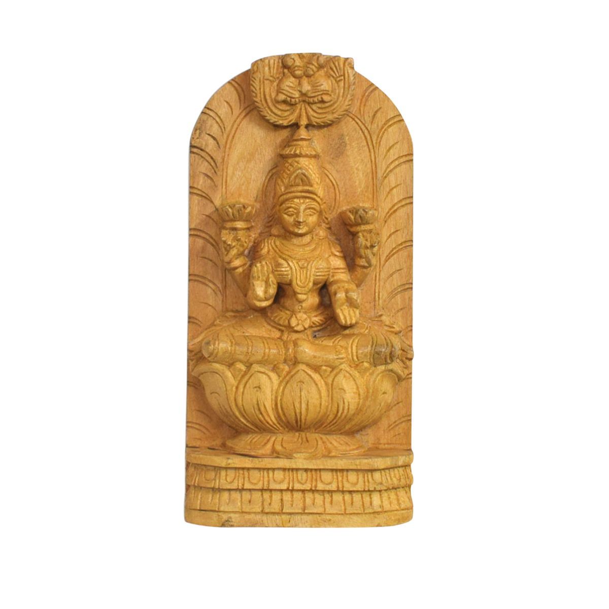 VAAGAI WOOD LAKSHMI WALL HANGING