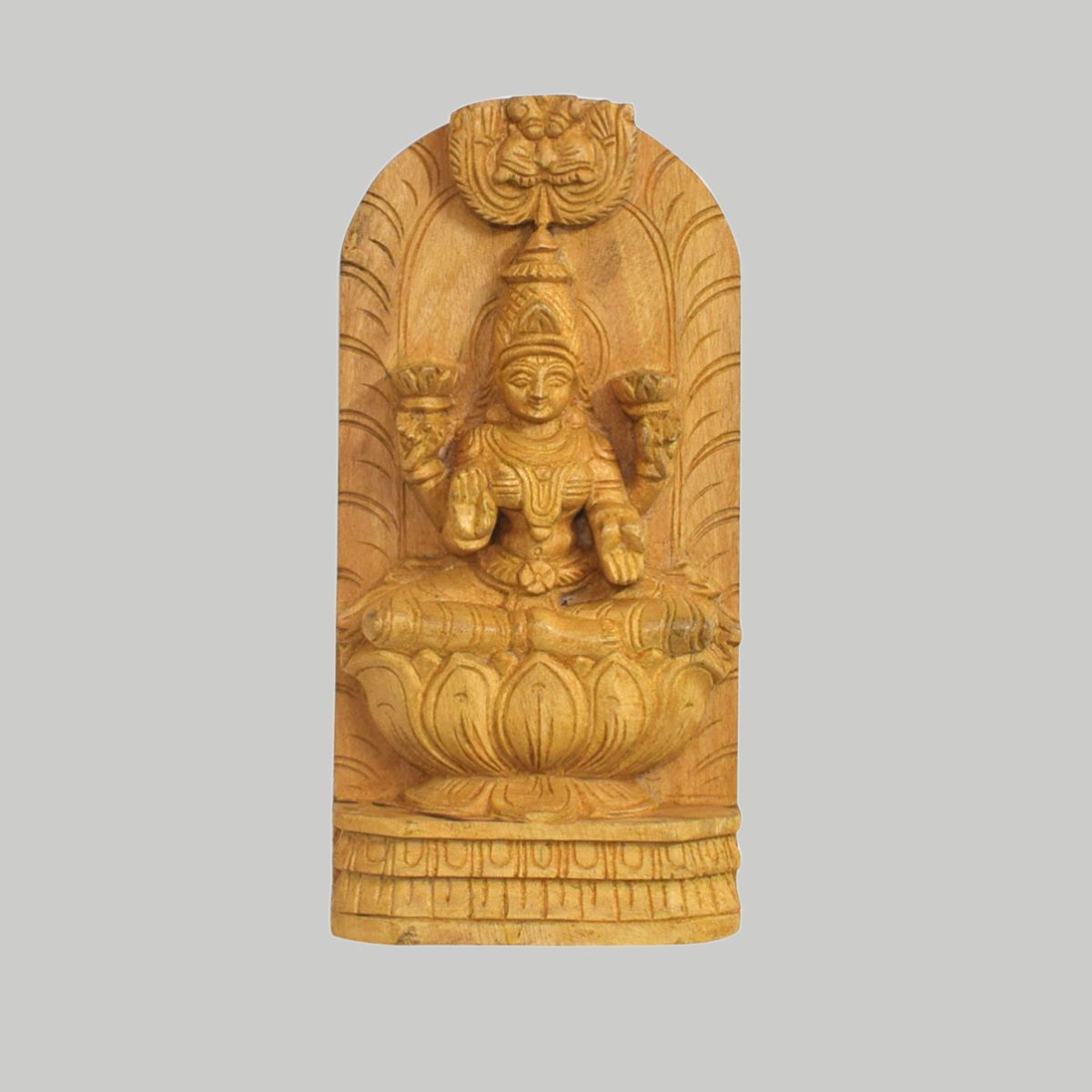 VAAGAI WOOD LAKSHMI WALL HANGING