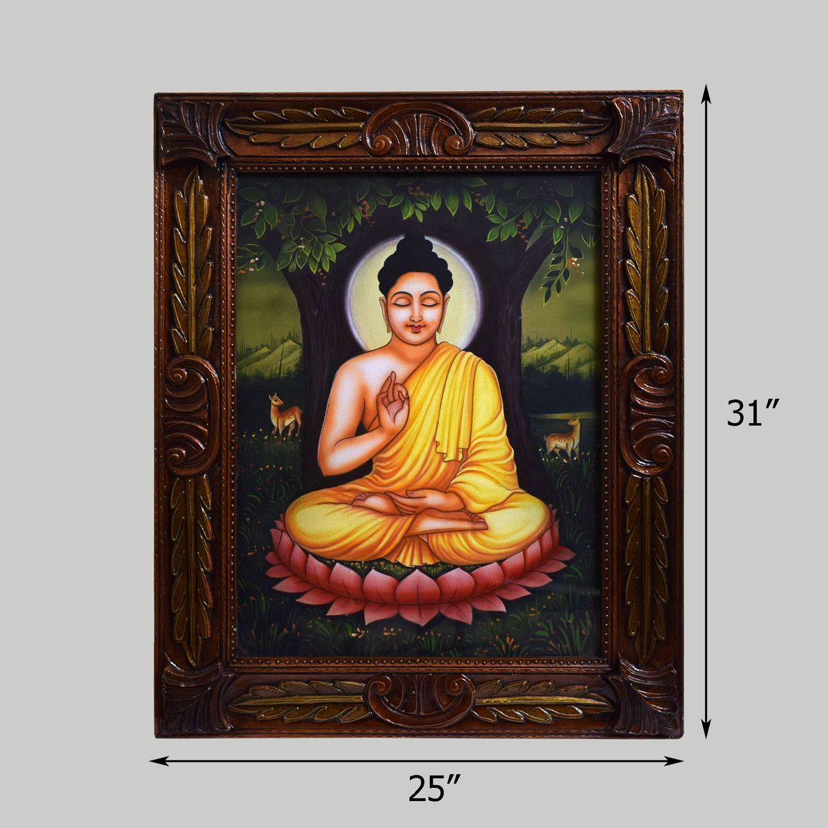 CANVAS PAINTING BUDDHA