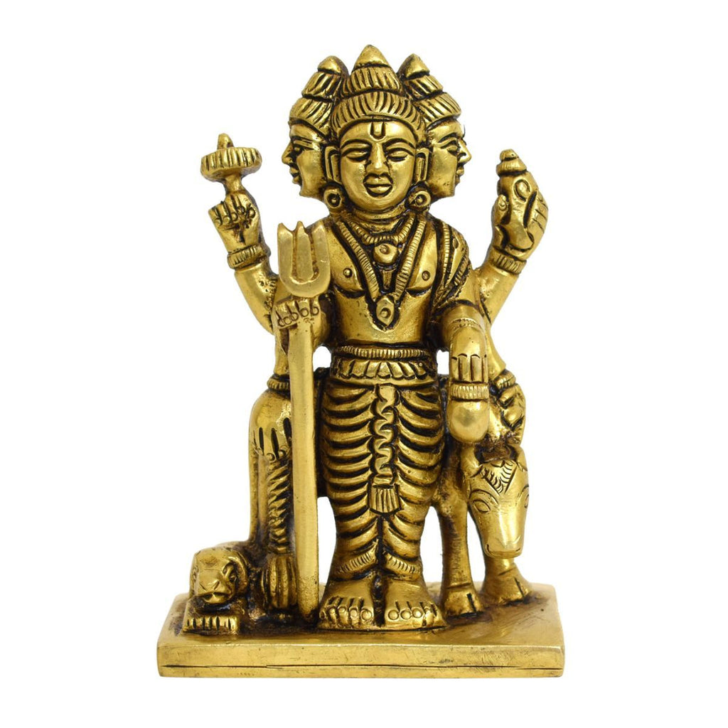 BRASS DATTATREYA IDOL