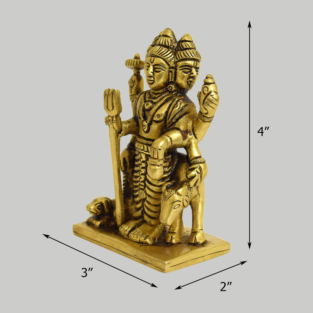 BRASS DATTATREYA IDOL