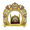 WOODEN HAND PAINTED JHULA WITH PEACOCK