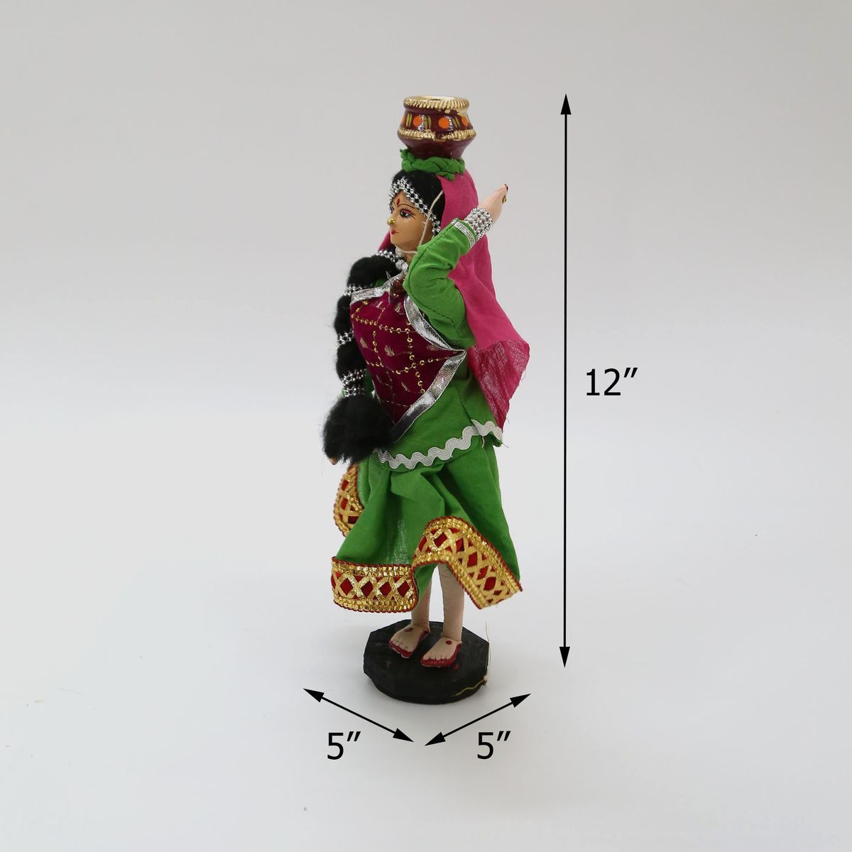 RAJASTHANI HANDMADE BENGALI TRADITIONAL GOLU DOLL