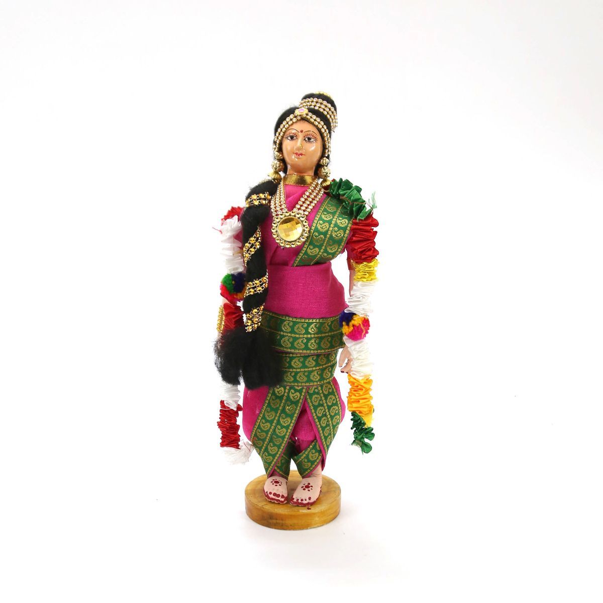 BRIDE HANDMADE BENGALI TRADITIONAL GOLU DOLL BOMMA