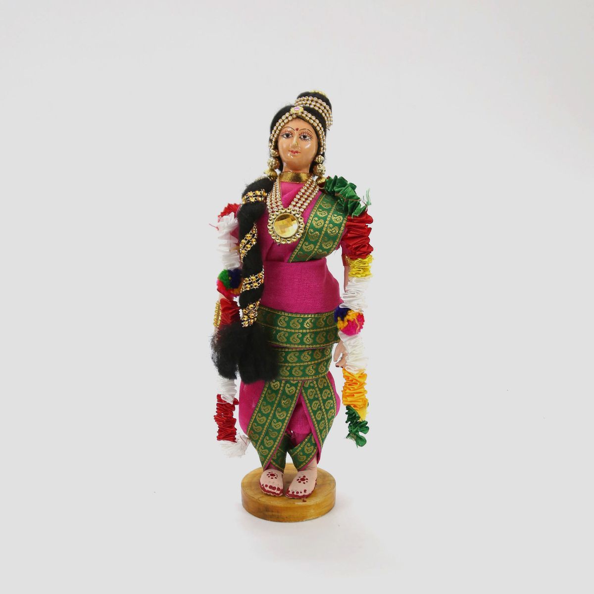 BRIDE HANDMADE BENGALI TRADITIONAL GOLU DOLL BOMMA