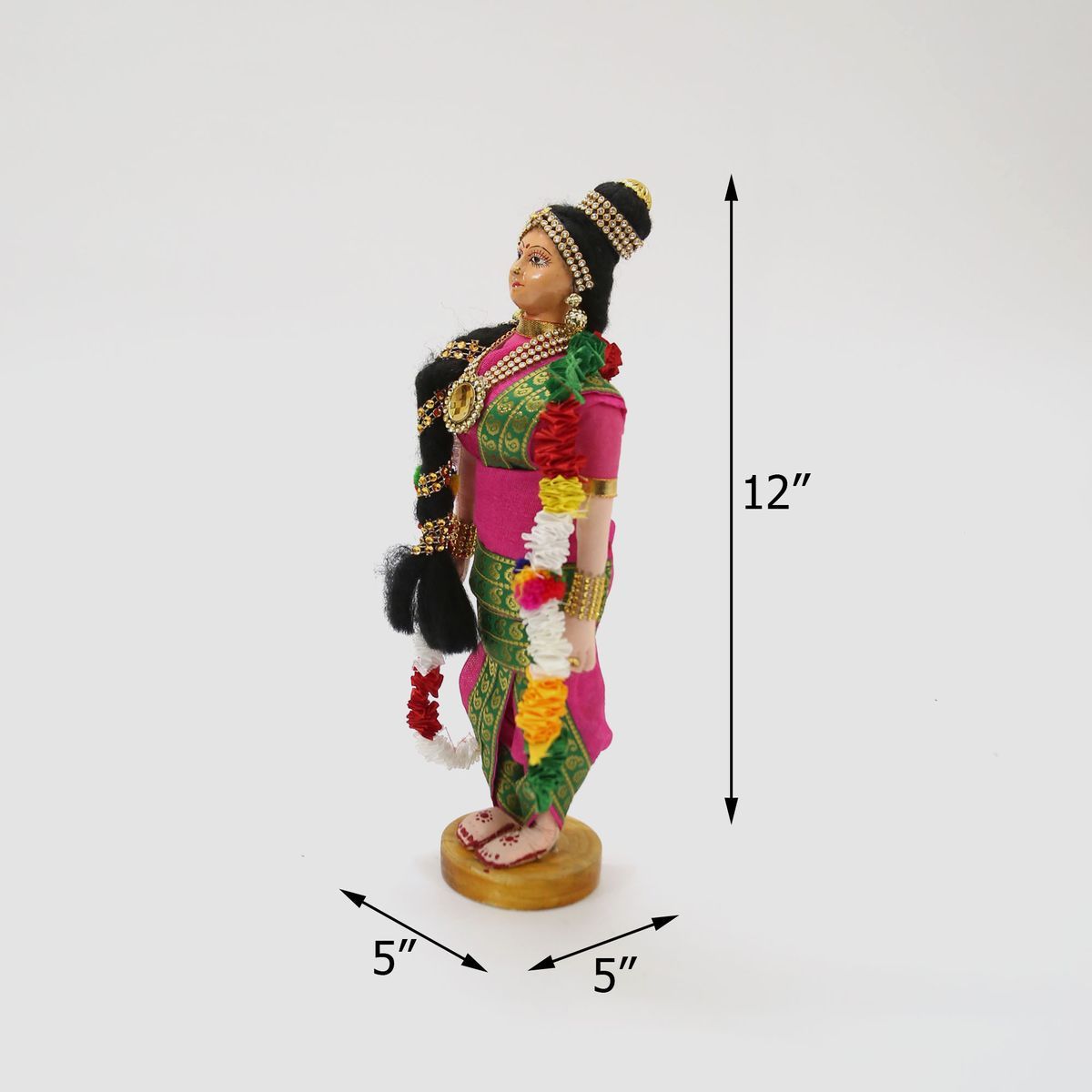 BRIDE HANDMADE BENGALI TRADITIONAL GOLU DOLL BOMMA