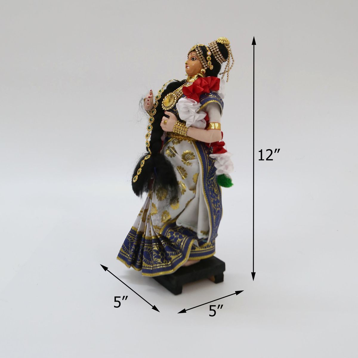 DEVI HANDMADE BENGALI TRADITIONAL GOLU DOLL BOMMAL