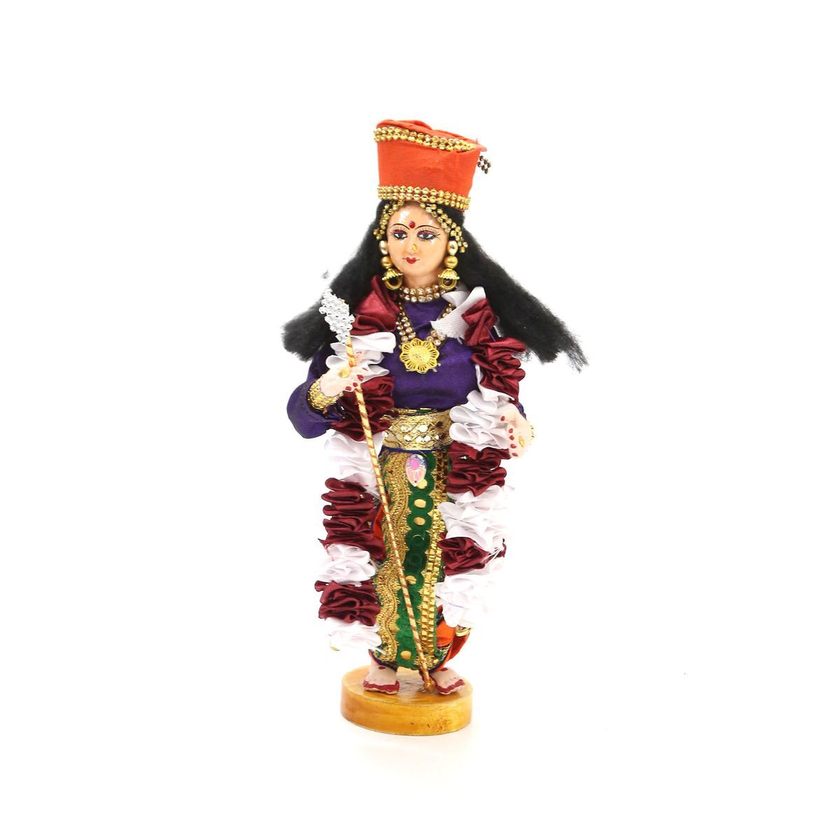 MEENAKSHI HANDMADE BENGALI TRADITIONAL GOLU DOLL B