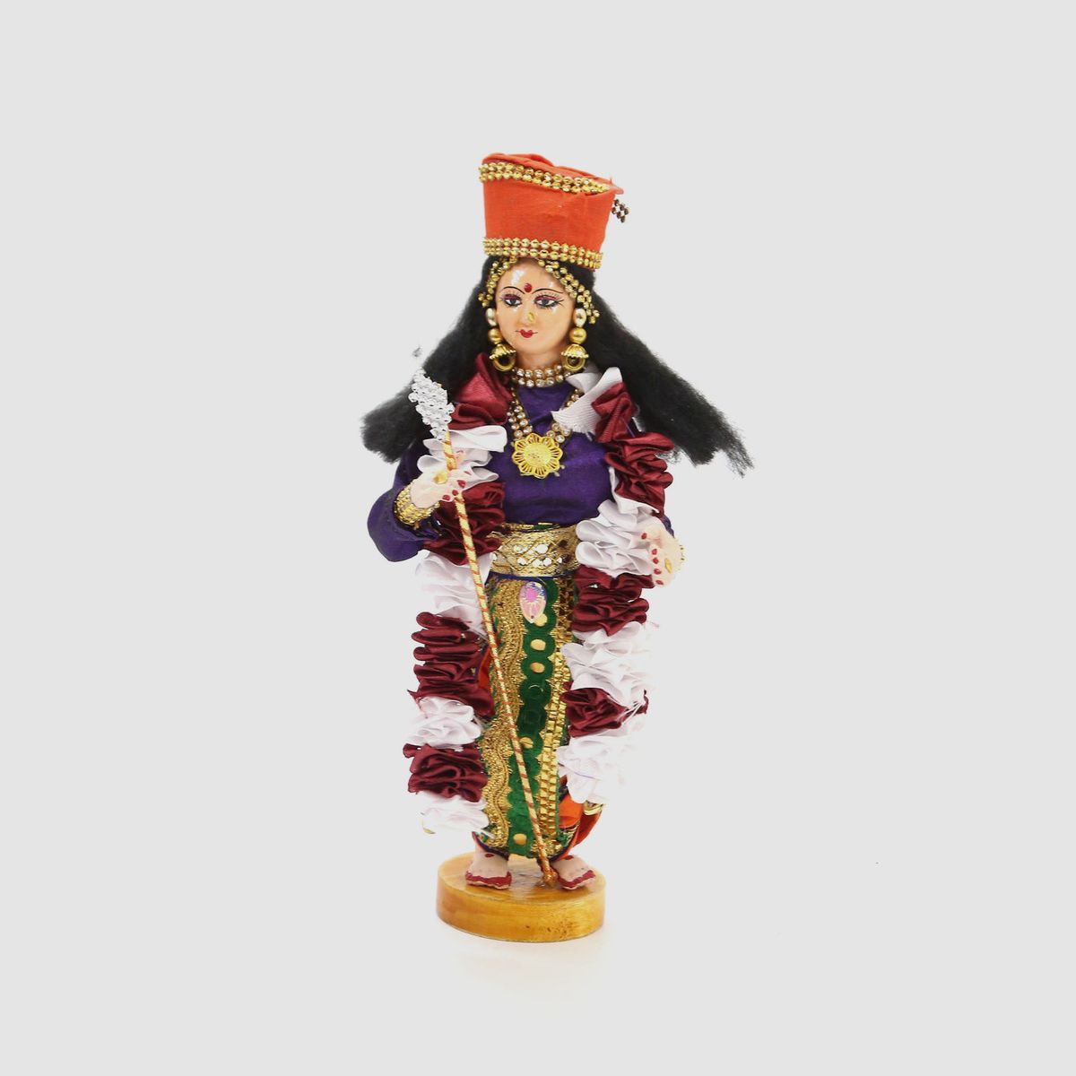 MEENAKSHI HANDMADE BENGALI TRADITIONAL GOLU DOLL B