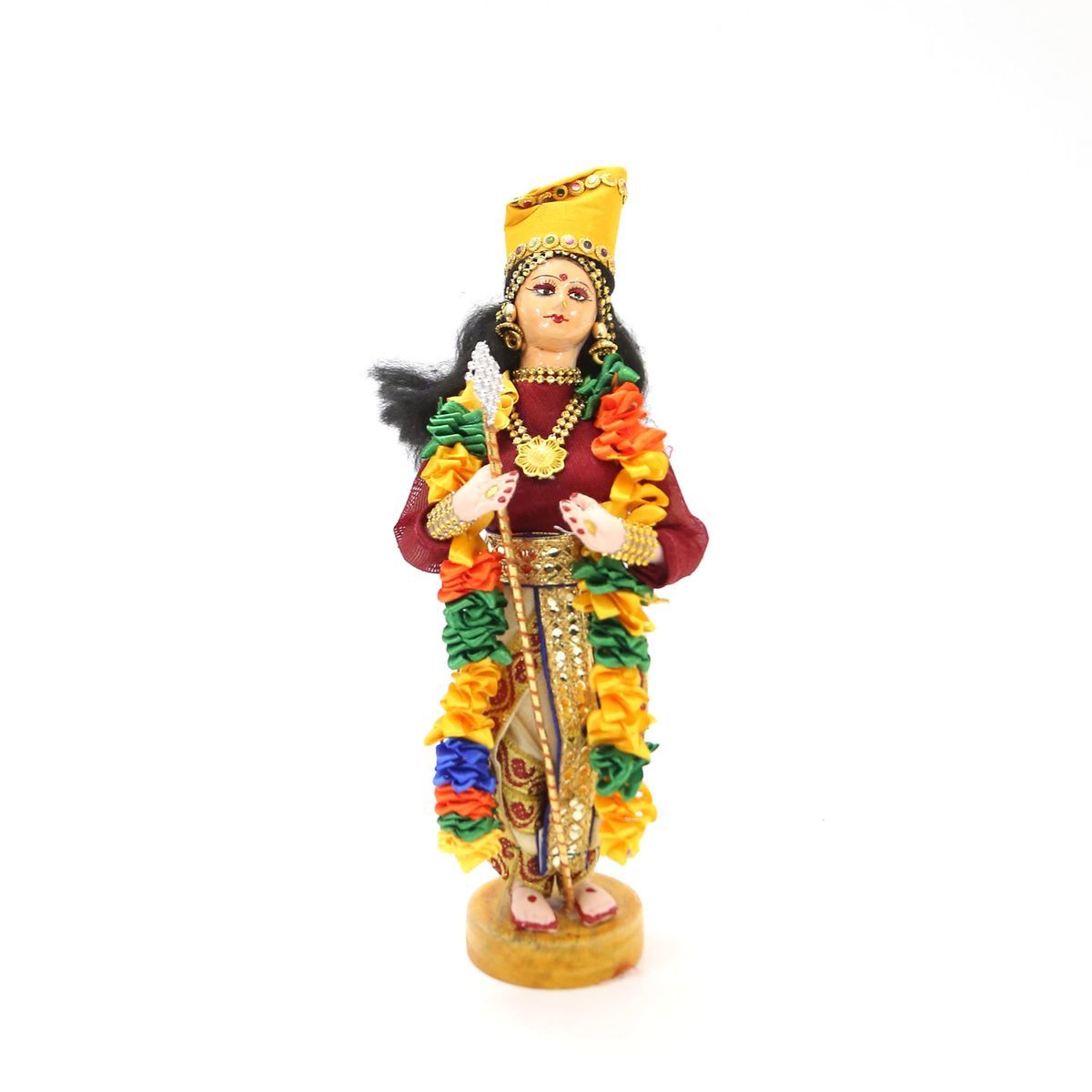 MEENAKSHI HANDMADE BENGALI TRADITIONAL GOLU DOLL B