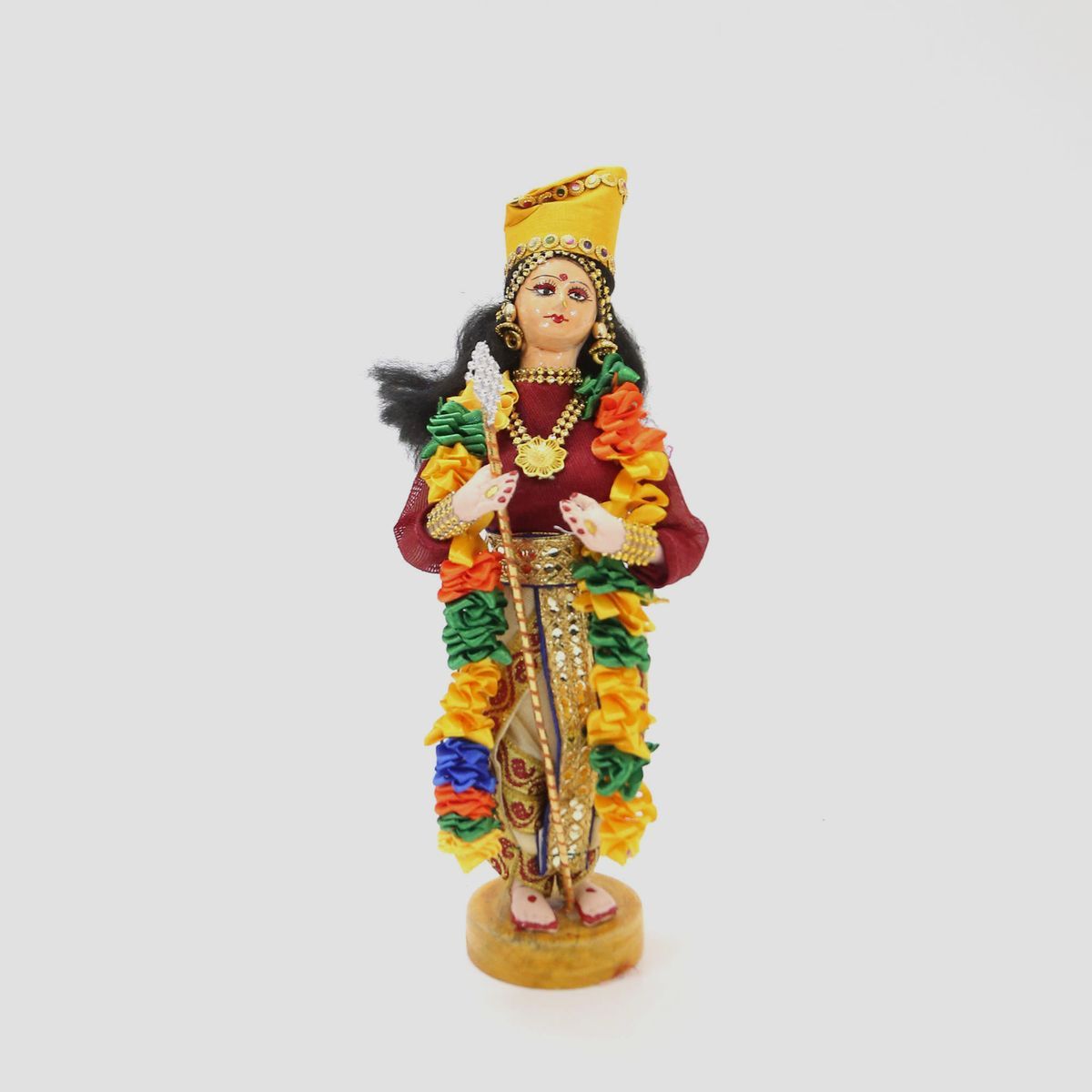 MEENAKSHI HANDMADE BENGALI TRADITIONAL GOLU DOLL B