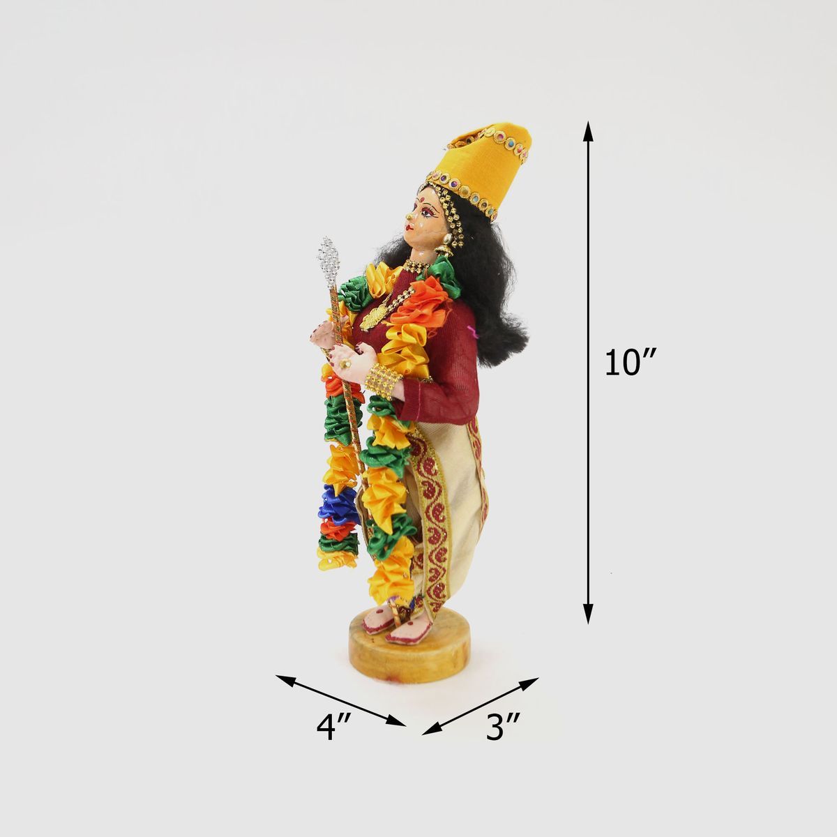 MEENAKSHI HANDMADE BENGALI TRADITIONAL GOLU DOLL B