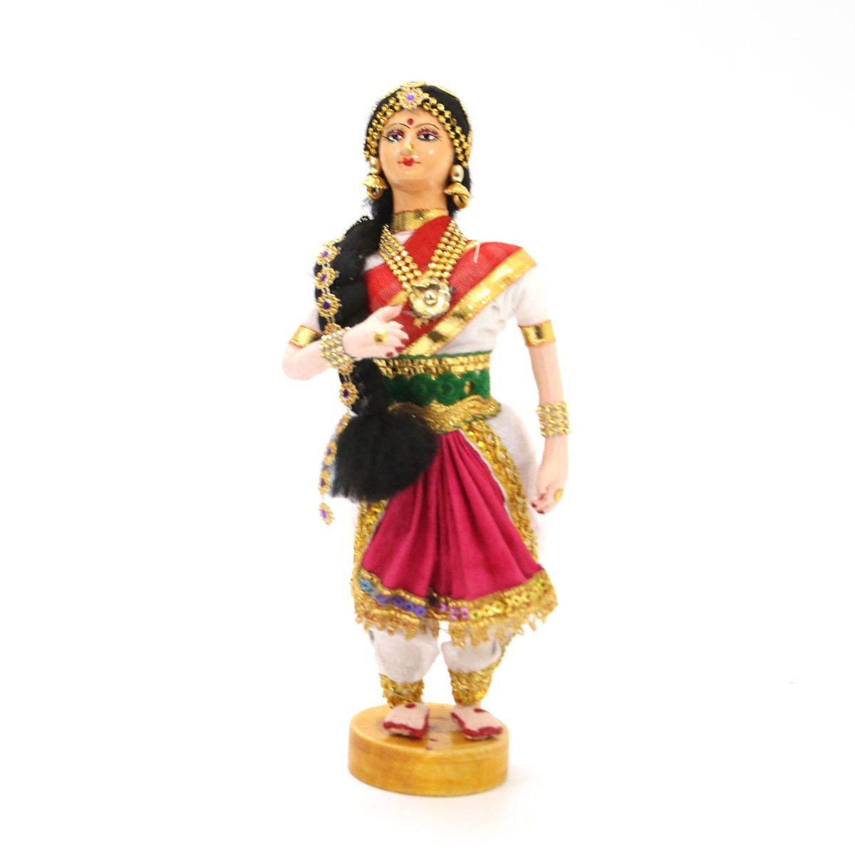 KUCHIPUDI HANDMADE BENGALI TRADITIONAL GOLU DOLL B