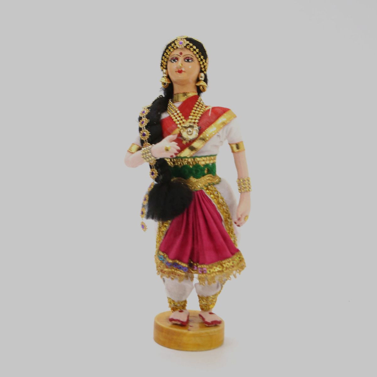 KUCHIPUDI HANDMADE BENGALI TRADITIONAL GOLU DOLL B
