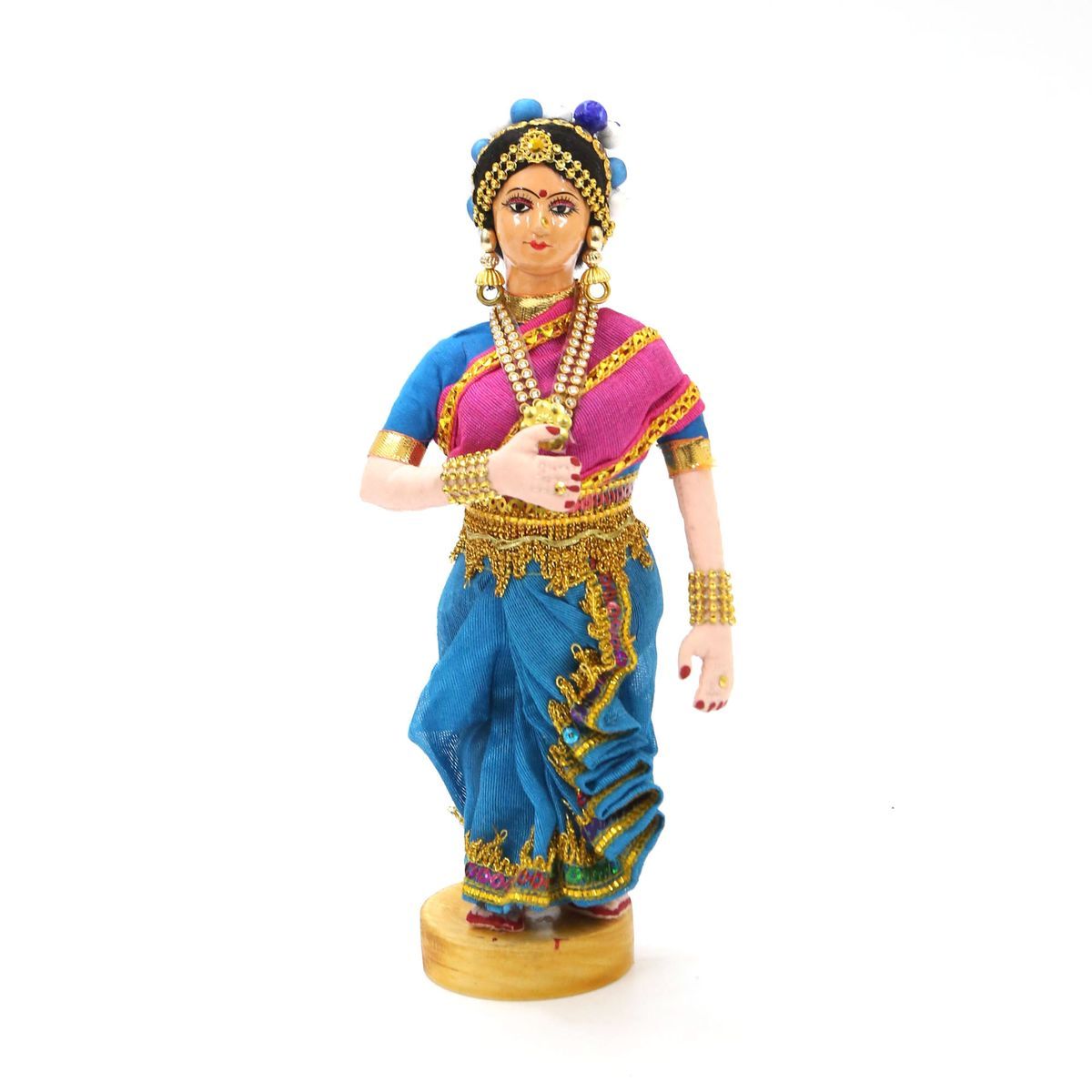 ODISSI HANDMADE BENGALI TRADITIONAL GOLU DOLL BOMM