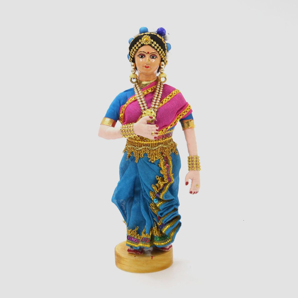ODISSI HANDMADE BENGALI TRADITIONAL GOLU DOLL BOMM