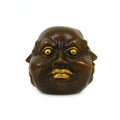 BRASS HAPPY MAN FACE