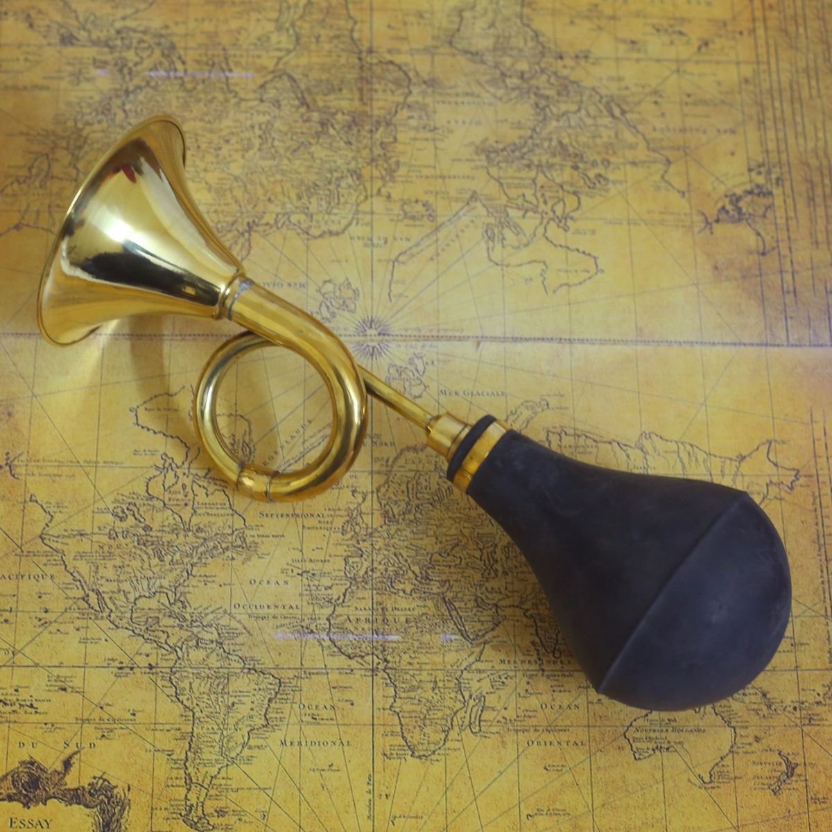 BRASS TAXI HORN