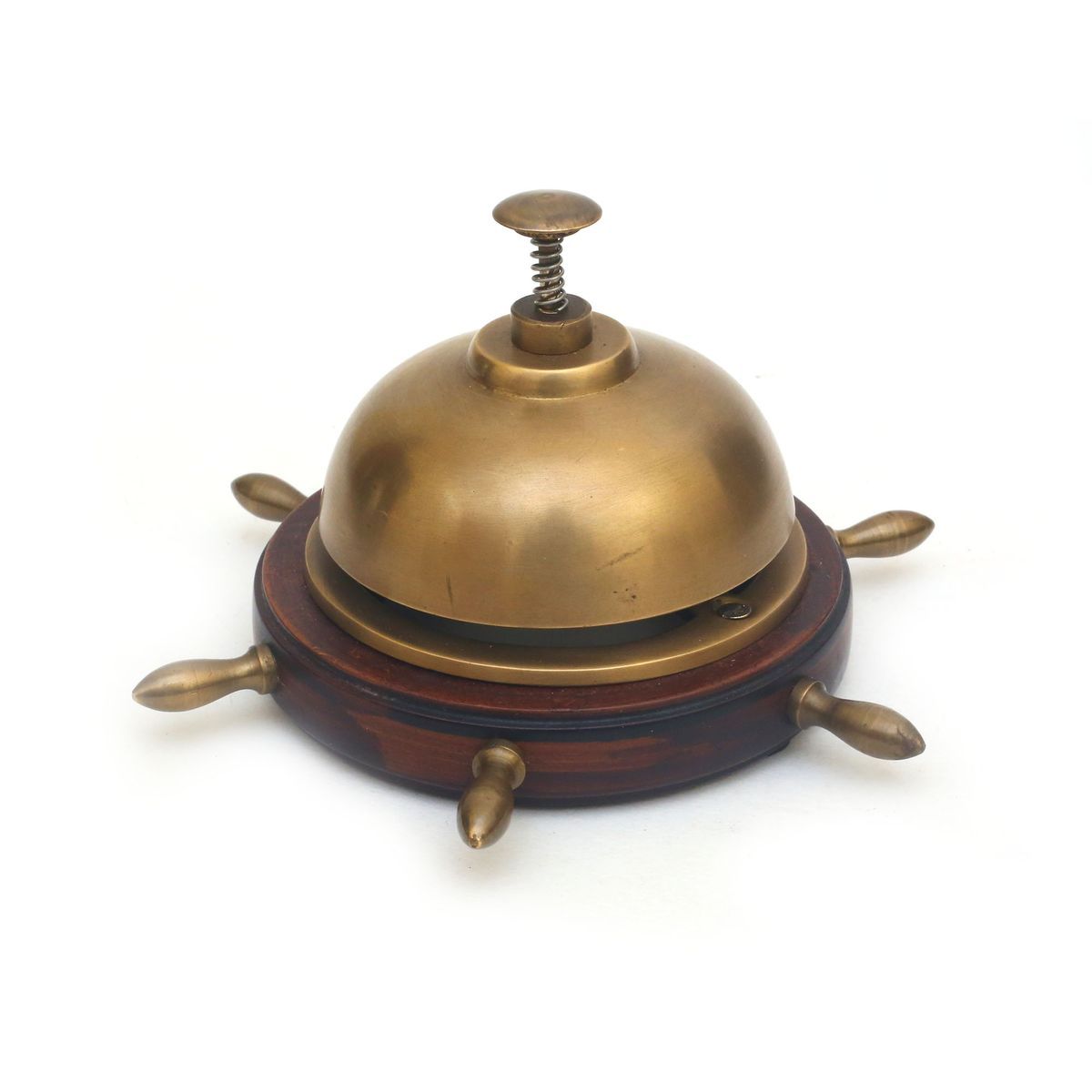 VINTAGE BRASS DESK BELL