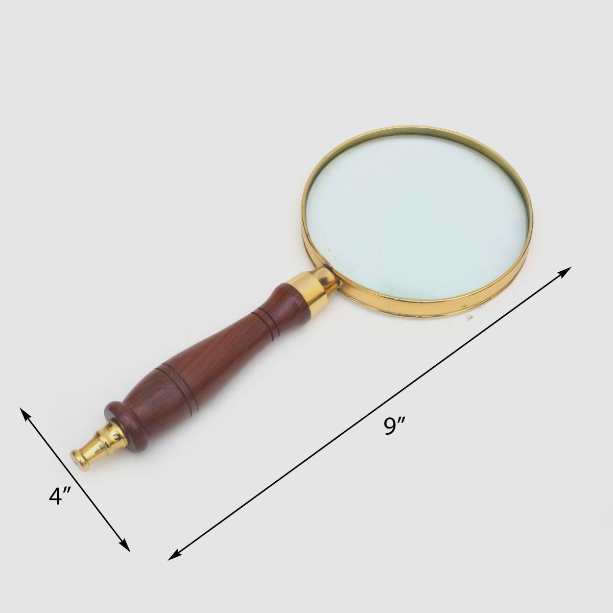 VINTAGE BRASS MAGNIFIER