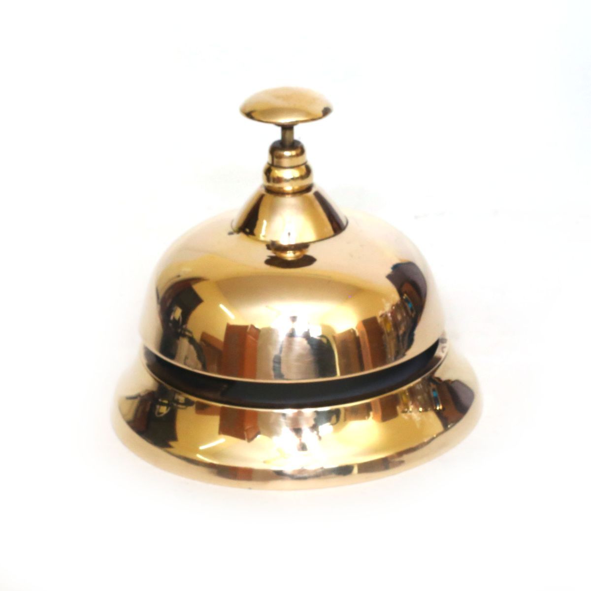 VINTAGE BRASS DESK BELL